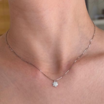 Collana Ambrosia Oro 18 kt e Swarovski