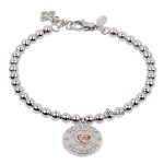 Bracciale TUUM grani argento e topazio Dono SCIENTIA