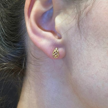 Orecchini Ambrosia Goccia Oro Giallo 18 kt