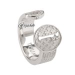 Anello TUUM Infinituum Pater Rodiato size 11