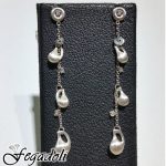 Orecchini Nanis oro bianco