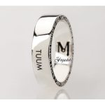 Anello TUUM Numerouno Argento size 26