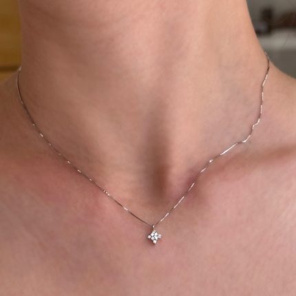 Collana Ambrosia Oro 18 kt e Swarovski