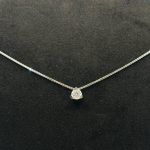 Collana BiBiGì Oro bianco 18 kt e Diamante