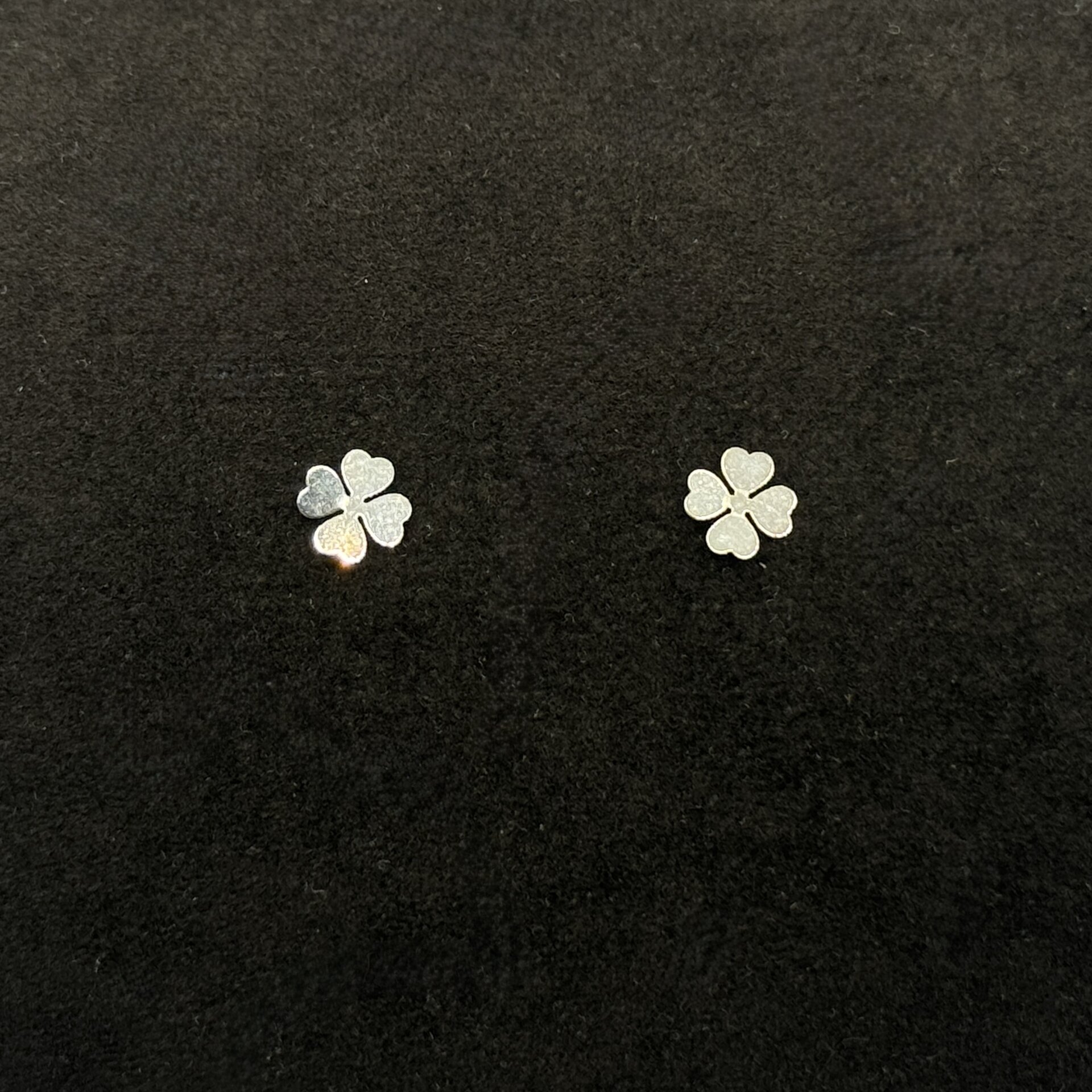 IMG_3109 (1) Orecchini Stroili Quadrifoglio Oro Bianco 9 kt