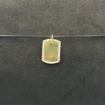 Ciondolo Stroili Medaglia Oro Giallo 9 kt Swarovski