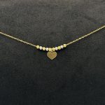 Collana Stroili Cuore Oro Bianco e Giallo 9 kt