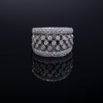 Anello Damiani Oro bianco e diamanti