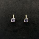 Orecchini Stroili Oro Giallo 9 kt Ametista Swarovski