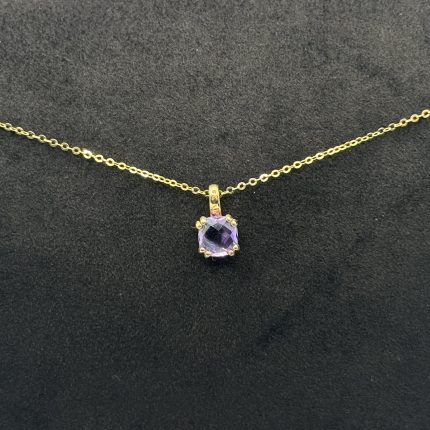 Collana Stroili Ametista Oro Giallo 9 kt