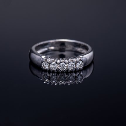 Anello Damiani Veretta Diamanti