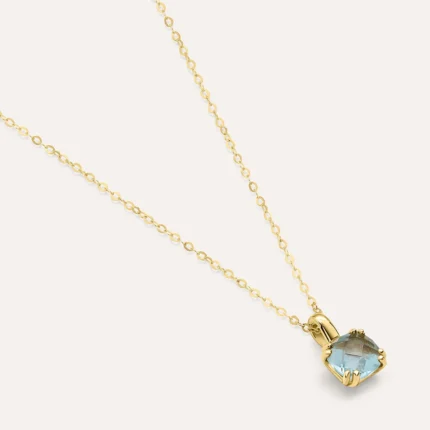 Stroili 9kt Yellow Gold Topaz Necklace
