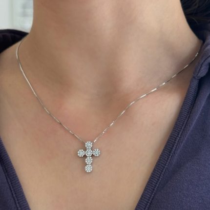 Collier Damiani Croce Diamanti