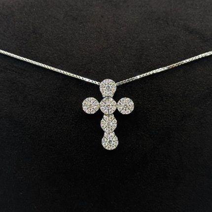 Collier Damiani Croce Diamanti