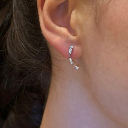 Orecchini Ambrosia Oro 18 kt e Swarovski