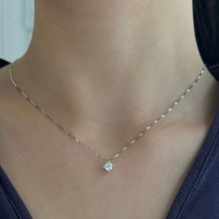 Collana Punto Luce Comete Oro e Diamante