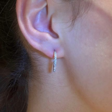 Orecchini Ambrosia Oro 18 kt e Swarovski