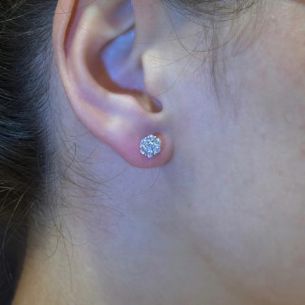 Orecchini Ambrosia Oro 18 kt e Swarovski