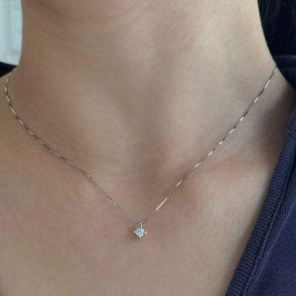 Collana Punto Luce Oro e Diamante