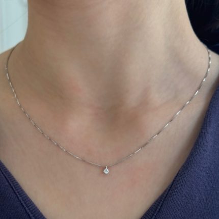 Collana Punto Luce Oro e Diamante