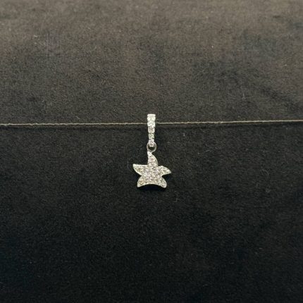 Pendente Ambrosia Stella Oro 18 kt e Swarovski