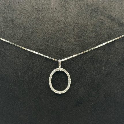 Collana Ambrosia Oro 18 kt e Swarovski