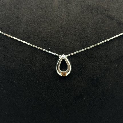 Collana Ambrosia Oro e Citrino