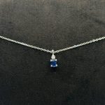 Collana Bibigì Oro Diamante e Zaffiro