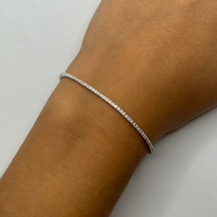 Tennis Bibigì Diamanti e Oro Bianco 18 kt