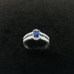 Anello a fascia Bibigì Zaffiri e Diamanti