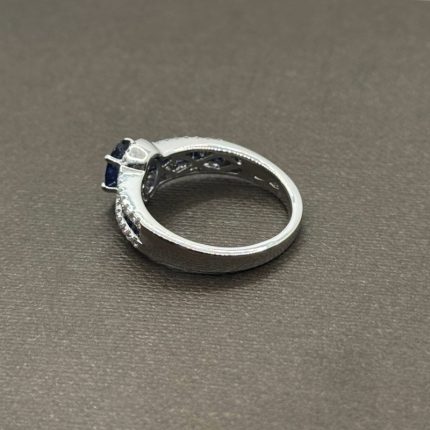Anello a fascia Bibigì Zaffiri e Diamanti