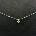Collana Punto Luce Comete Oro giallo e bianco