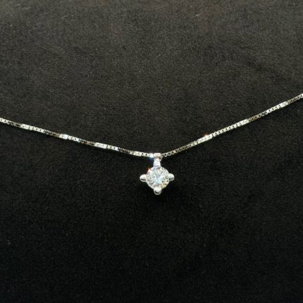 Collana Punto Luce Comete Oro e Diamante