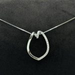 Collana Yukiko Oro Bianco 18 kt e Diamanti