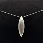 Collana Kiara Oro Bianco 18 kt e Diamante