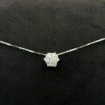 Collana Yukiko Oro Bianco 18 kt e Diamanti