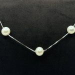 Collana Yukiko Oro e Perle Midori Bianche