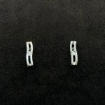 Orecchini Oro Bianco 18 kt e Diamanti