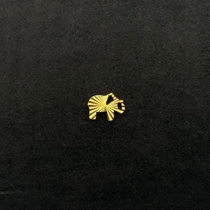 Orecchino Elefante Oro Giallo 18 kt