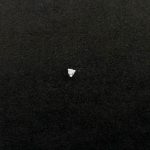 Orecchino Punto Luce Oro Bianco 18 kt e Swarovski