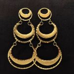 Orecchini Pendenti Oro Giallo 18 kt