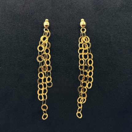 Orecchini Pendenti Oro Giallo 18 kt