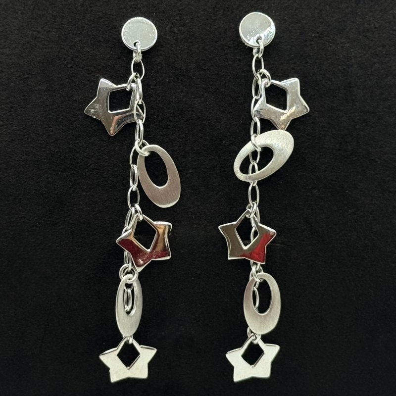 IMG_1913 (1) Orecchini Pendente Oro Bianco 18 kt