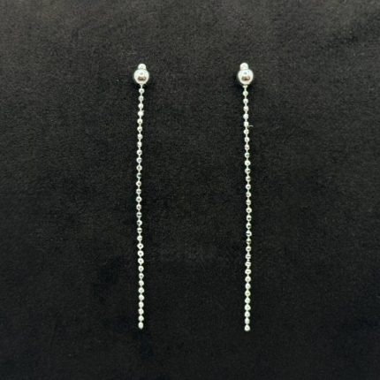 Orecchini Pendenti Oro Bianco 18 kt