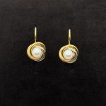 Orecchini Oro Giallo 18 kt e Perle