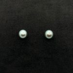 Orecchini Kiara Oro Bianco 18 kt e Perle Acqua Dolce