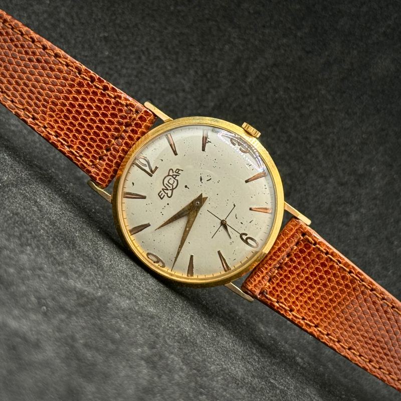 IMG_2303 (1) Orologio Enicar Vintage Oro 18 kt Anni 60/70