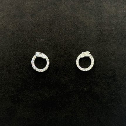 Orecchini Cerchietto Argento 925 Swarovski