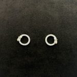 Orecchini Cerchietto Argento 925 Swarovski