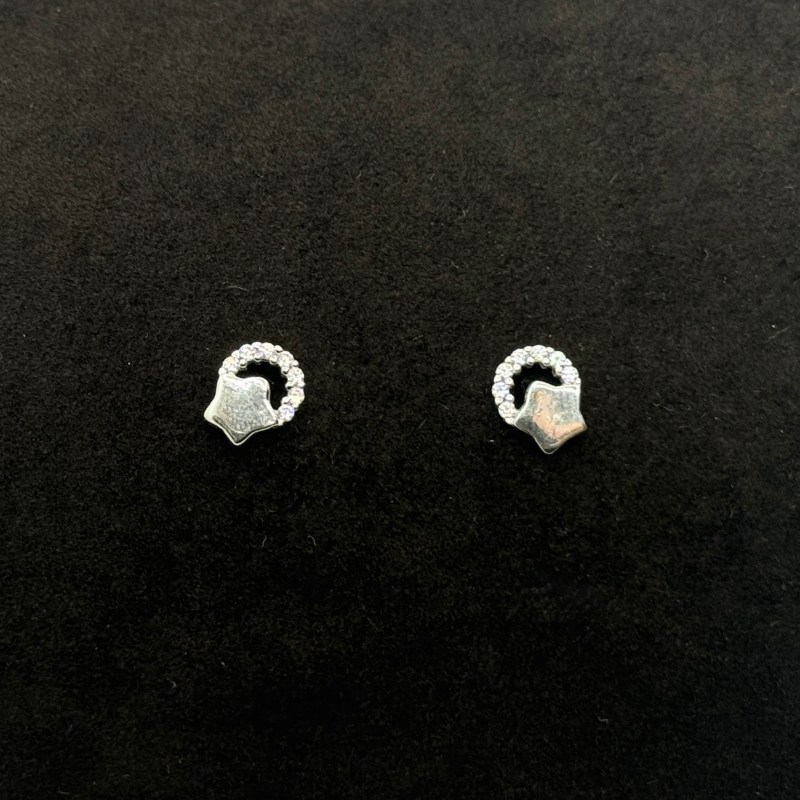 IMG_2357 (1) Orecchini Cerchietto Stella Argento 925 Swarovski